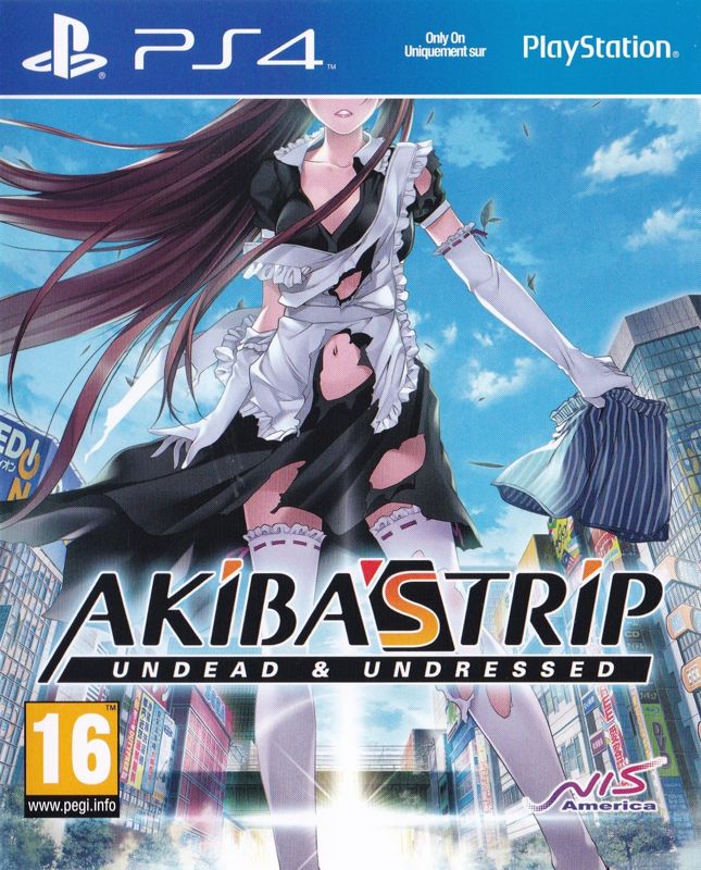 Akiba's Trip: Undead & Undressed box art for Playstation 4